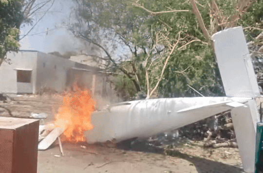 Fatal Accident (1) - Vision Flying Training Institute Tecnam P2008 JC MkII, VT-VDF, Amreli, Gujarat, India, April 22, 2025